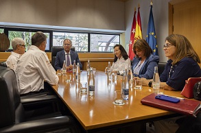 El presidente de la Asamblea de Madrid ha destacado el tesón de los finalistas del Desafío Santalucía Seniors